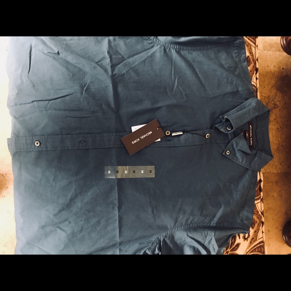 New micheal kors button down